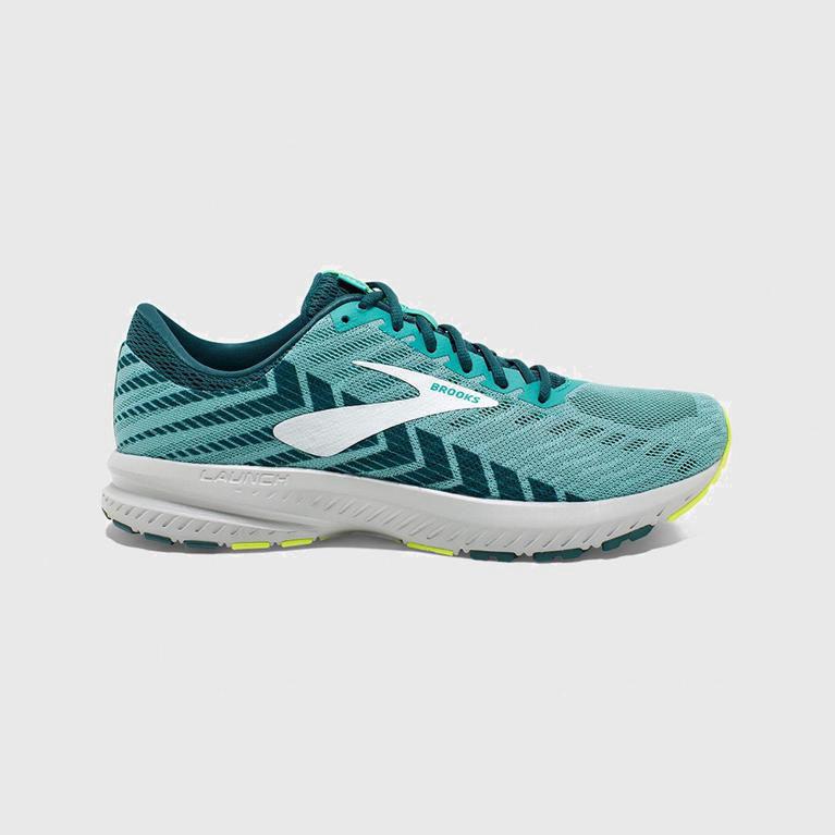 Brooks Launch 6 NZ - Women's Road Running Shoes - Green (65089-VPEQ)